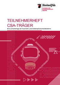 Teilnehmerheft – Lehrgang Chemikalienschutzanzug-Atemschutzgeräteträger Rheinland-Pfalz