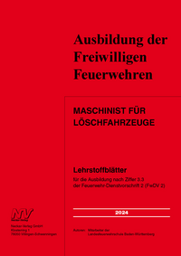 Maschinist für Löschfahrzeuge