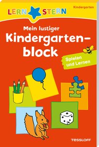 LERNSTERN Mein lustiger Kindergartenblock Spielen und Lernen