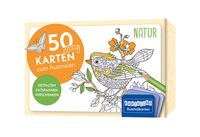 50 cozy Karten zum Ausmalen – Natur
