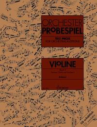 Orchester-Probespiel Violine