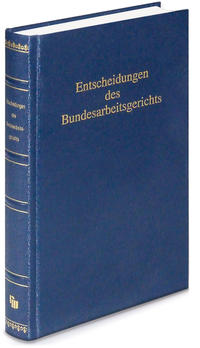 Entscheidungen des Bundesarbeitsgerichts (BAGE 124)