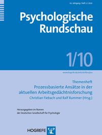 Psychologische Rundschau