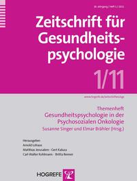 Zeitschrift für Gesundheitspsychologie