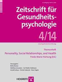 Personality, Social Realtionships, and Health