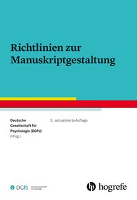 Richtlinien zur Manuskriptgestaltung