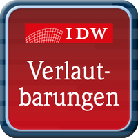 IDW Verlautbarungen - Online-Ausgabe mit MAIK (AI)