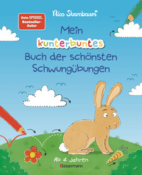 Mein kunterbuntes Buch der schönsten Schwungübungen. Schreibvorbereitung für Kindergarten, Vorschule und Grundschule. Ab 4 Jahre