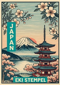 Japan Eki Stempelbuch