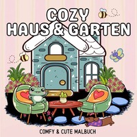 Cozy Malbücher / Cozy Malbuch Haus und Garten Cute und Comfy - Malbuch für Erwachsene