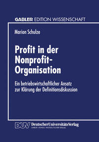 Profit in der Nonprofit-Organisation