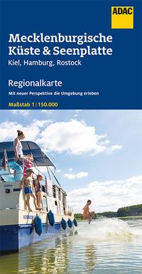 ADAC Regionalkarte 02 Mecklenburgische Küste und Seenplatte 1:150.000