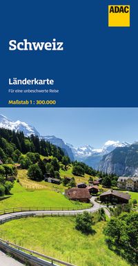 ADAC Länderkarte Schweiz 1:300.000