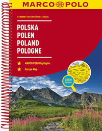 MARCO POLO Reiseatlas Polen 1:300.000