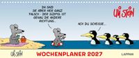 Uli Stein Wochenplaner 2027: Tischkalender
