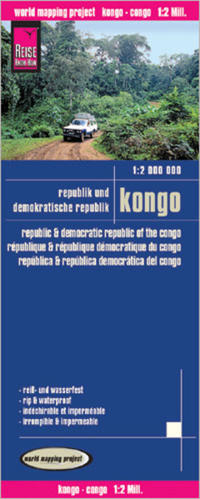 Reise Know-How Landkarte Kongo / Congo (1:2.000.000)