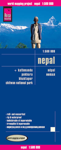 Reise Know-How Landkarte Nepal (1:500.000)