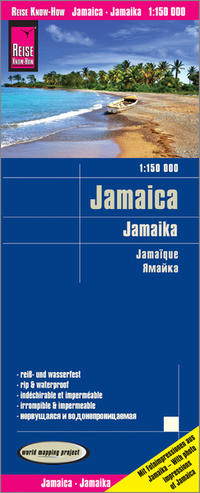 Reise Know-How Landkarte Jamaika / Jamaica (1:150.000)