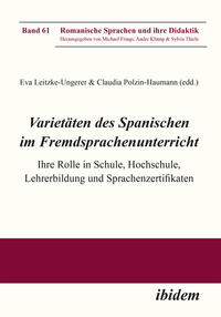 Varietäten des Spanischen im Fremdsprachenunterricht