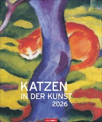 Katzen in der Kunst Edition Kalender 2026