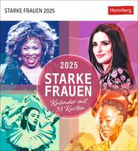 Starke Frauen Postkartenkalender 2025 - Kalender mit 53 Karten