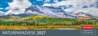 Naturparadiese Premium-Tischplaner 2027 - Wochenkalender mit 53 Fotografien