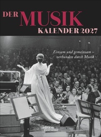 Der Musik Kalender Wochenkalender 2027