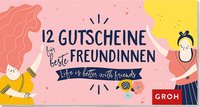 12 Gutscheine für beste Freundinnen