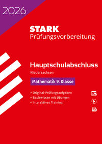 STARK Mathematik 9. Klasse - Hauptschulabschluss 2026 Niedersachsen - Prüfungsvorbereitung