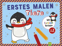 Erstes Malen Tiere