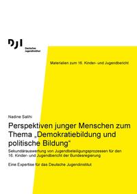 Perspektiven junger Menschen zum Thema „Demokratiebildung und politische Bildung“