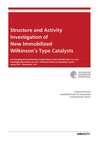 Structure and Activity Investigation of New Immobilized Wilkinson’s Type Catalysts