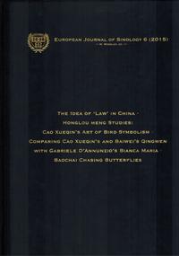 European Journal of Sinology 6 (2015)