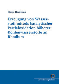 Erzeugung von Wasserstoff mittels katalytischer Partialoxidation höherer Kohlenwasserstoffe an Rhodium