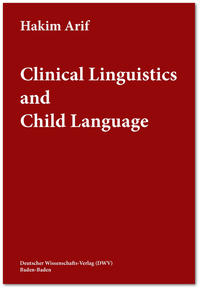 Clinical Linguistics and Child Language