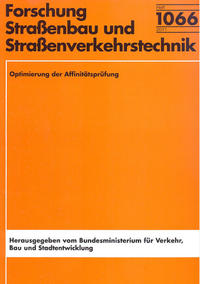 Optimierung der Affinitätsprüfung