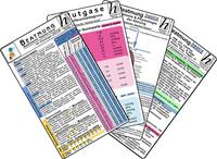 Beatmungs-Karten-Set für Einsteiger (5er-Set) - Medizinische Taschen-Karte