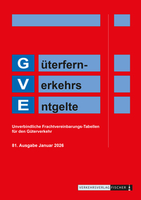 GVE 2026 - Güterfern-Verkehrs-Entgelte