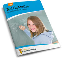 Übungsheft mit Tests in Mathe 4. Klasse