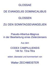 Glossae de Evangeliis Dominicalibus