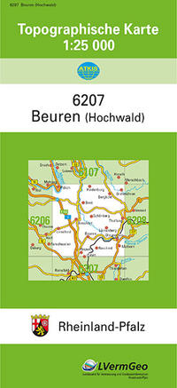 TK25 6207 Beuren (Hochwald)