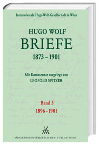 Hugo Wolf Briefe 1873-1901 / Band 3: 1896-1901