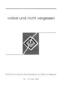 Vorbei und nicht vergessen