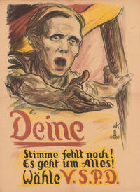 Kampf um die Demokratie. Plakate aus dem Wahljahr1924