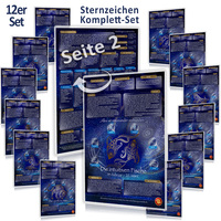 [12er] Sternzeichen Premium-Set für tiefere Menschenkenntnis und persönliche Einsichten