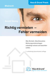 Richtig vermieten - Fehler vermeiden