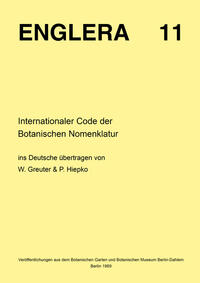 Internationaler Code der Botanischen Nomenklatur