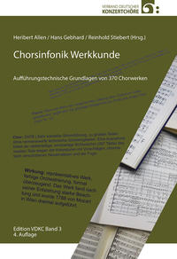 Chorsinfonik Werkkunde