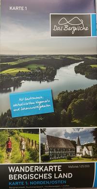 Bergisches Land (Norden/Osten) Wanderkarte 1