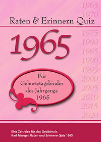 Raten und Erinnern Quiz 1965